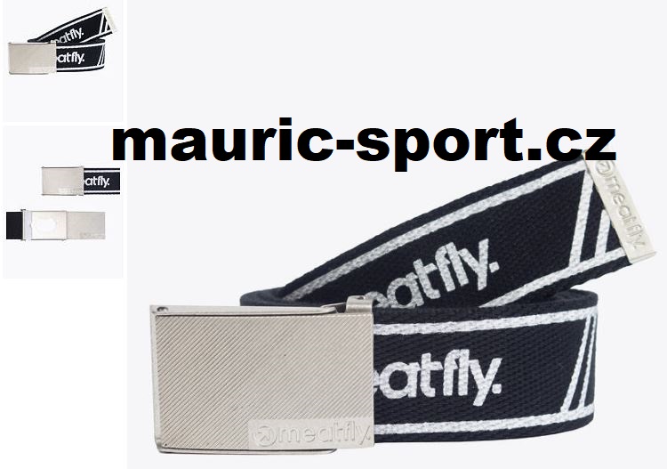 pásek Meatfly Draco, White/Black
