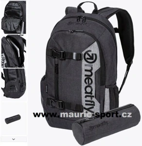 Batoh Meatfly Basejumper, Charcoal Heather / Grey Heather, 22 L