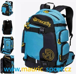 Batoh MEATFLY Wanderer, Sky Blue / Yellow, 28 L