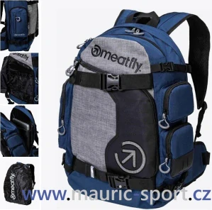 Batoh MEATFLY Wanderer, Blue / Grey Heather, 28 L