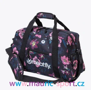 Meatfly Mavis, Hibiscus Black cestovní taška ZDARMA DOPRAVA