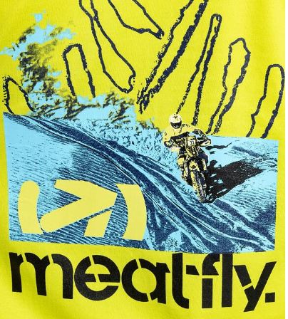 Meatfly pánské tričko Dakar Safety Yellow